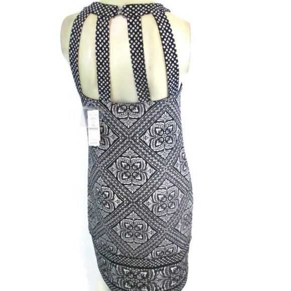 White House Black Market Reversible Dress NWT XXS - Picture 5 of 8